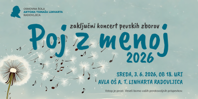 Poj z menoj 2026 - zaključni koncert pevskih zborov slika 1