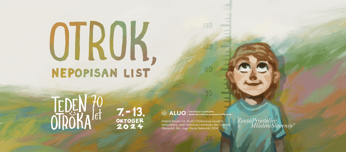 Teden otroka 2024: Otrok, nepopisan list