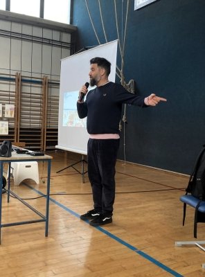 Obisk pisatelja Žiga X Gombača  slika 4