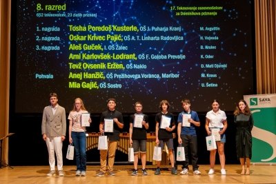 Srečanje najuspešnejših mladih matematikov, fizikov in astronomov 2026 slika 1