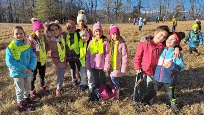 Prvošolci na športnem dnevu  slika 4