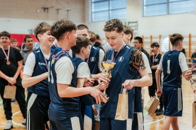 Košarkarji OŠ Antona Tomaža Linharta Radovljica spet državni prvaki  slika 14