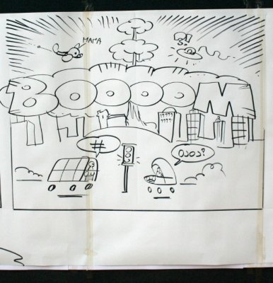 Obiskal nas je ilustrator Uroš Hrovat  slika 15