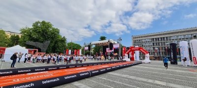 Živahno na slovesni otvoritvi Športnih iger mladih v Ljubljani  slika 3