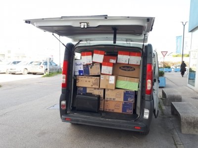 Naši učenci za dobrodelni projekt izdelali 35 254 papirnatih ladjic  slika 3