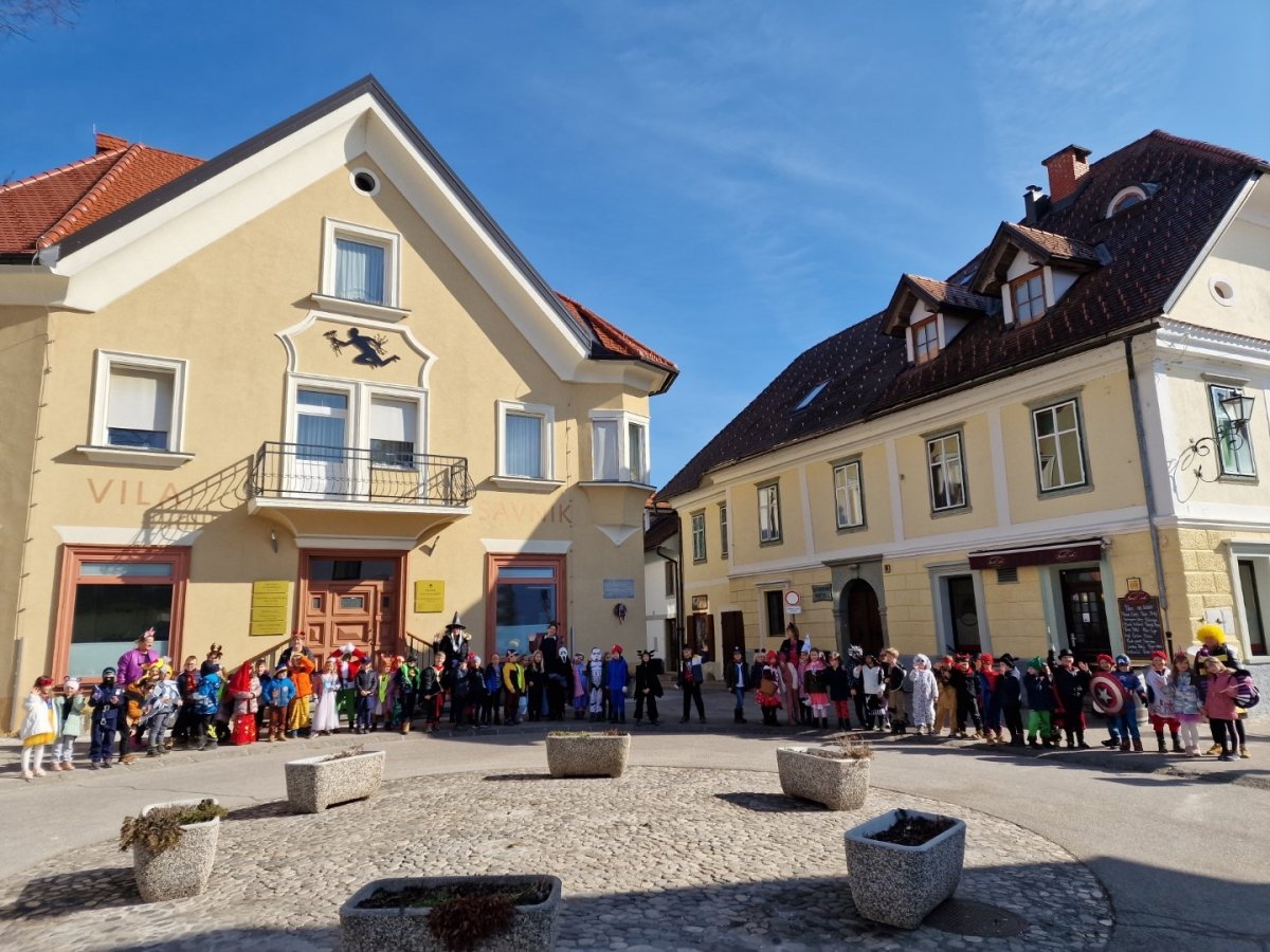Foto utrinki pustovanja prvošolcev