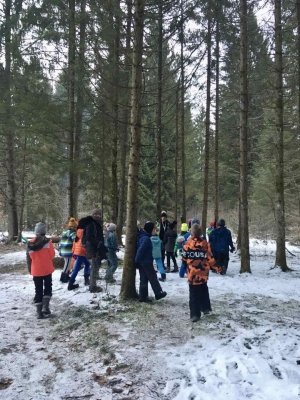 Utrinki iz šole v naravi v Kočevju (4. a in 4. b)  slika 33
