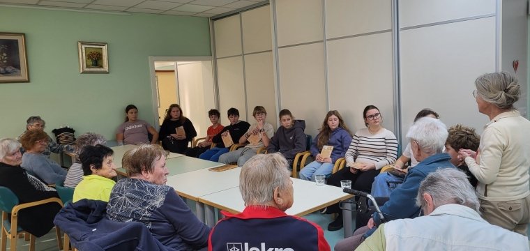 Obisk v Domu dr. Janka Benedika