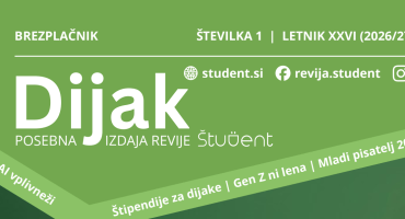 Brezplačna izdaja revije Dijak