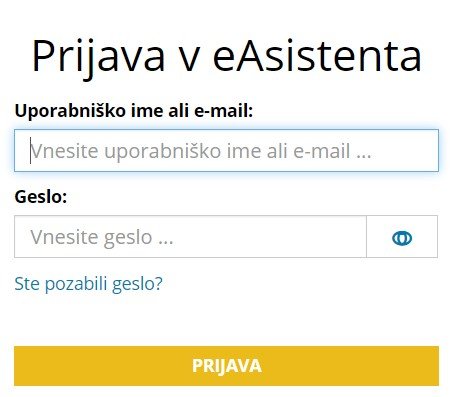 Videokonferenca za starše - prijava v eAsistenta in izbira izbirnih predmetov za otroka