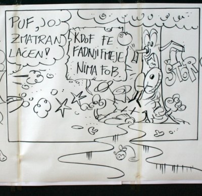Obiskal nas je ilustrator Uroš Hrovat  slika 20