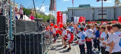Živahno na slovesni otvoritvi Športnih iger mladih v Ljubljani  slika 13