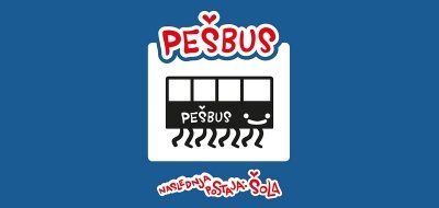 Pešbus Vrbnje-šola slika 1