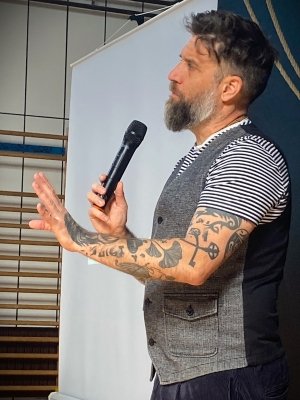 Obisk pisatelja Žiga X Gombača  slika 9