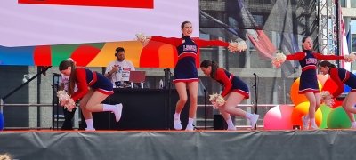 Živahno na slovesni otvoritvi Športnih iger mladih v Ljubljani  slika 9