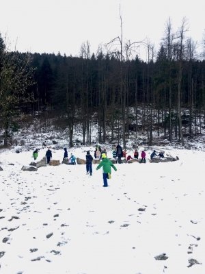 Utrinki iz šole v naravi v Kočevju (4. a in 4. b)  slika 40