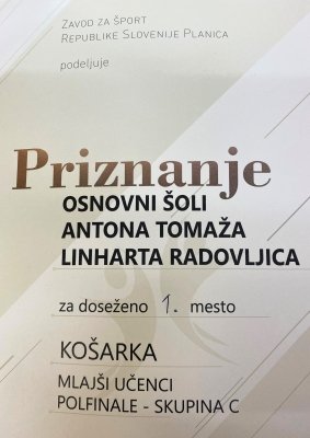 Zmaga košarkarjev na polfinalnem turnirju državnega prvenstva slika 1