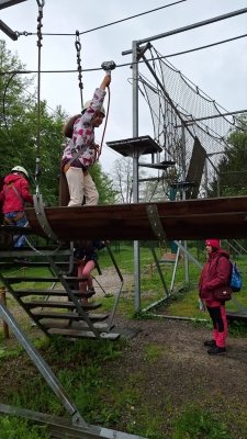 Šola v naravi: Fara (adrenalinski park)  slika 4