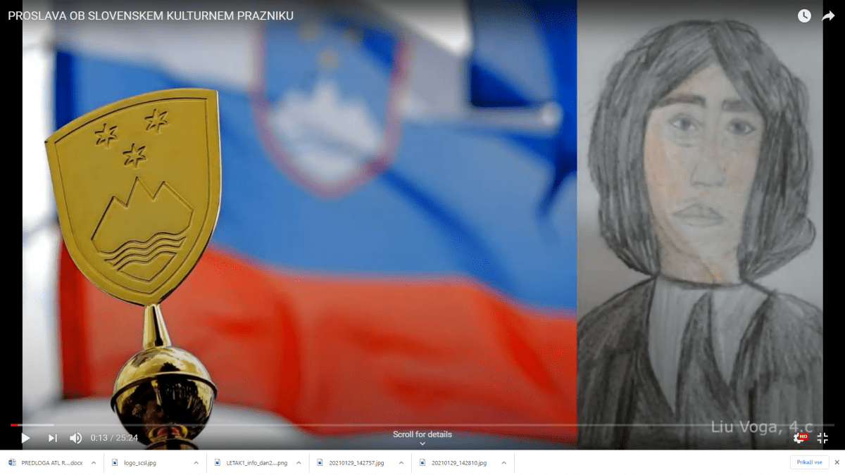 Proslava ob slovenskem kulturnem prazniku