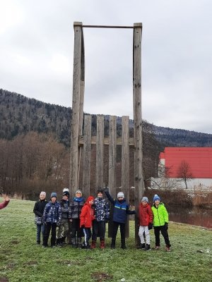 Utrinki iz šole v naravi v Kočevju (4. a in 4. b)  slika 11