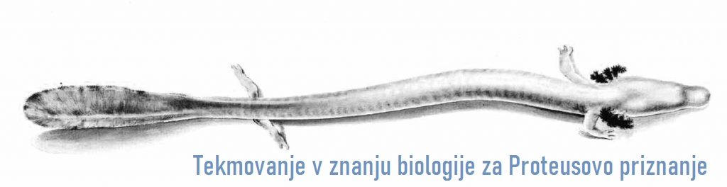 Rezultati državnega tekmovanja iz znanja biologije za Proteusova priznanja