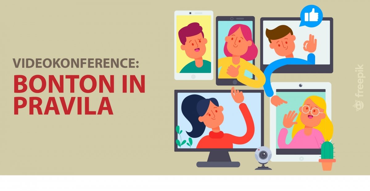 Videokonference: bonton in pravila