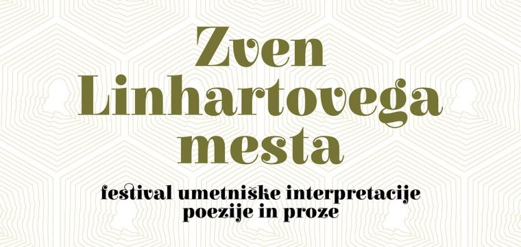 Vabilo na festival pripovedovanja in deklamacije Zven Linhartovega mesta