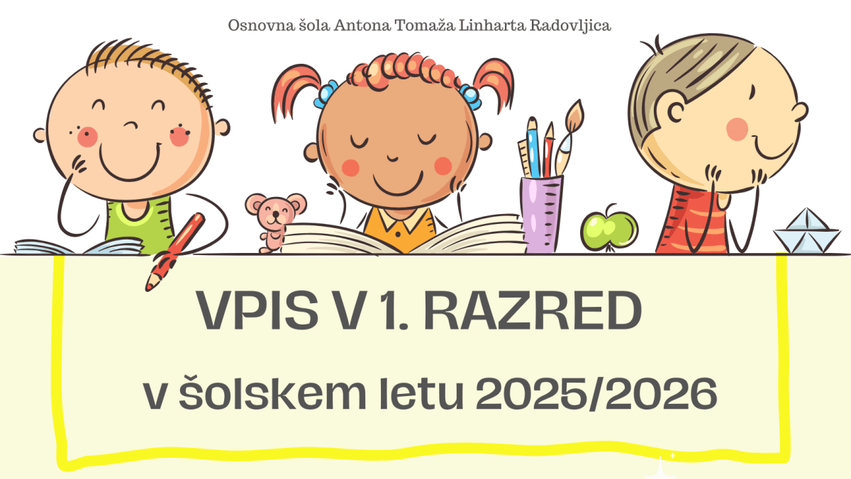 Vpis v 1. razred v šolskem letu 2025/26 (novo)