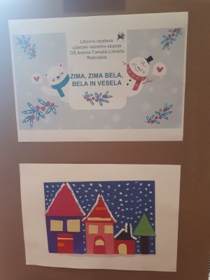 Razstava likovnih izdelkov v Čebelarskem centru v Lescah  slika 2
