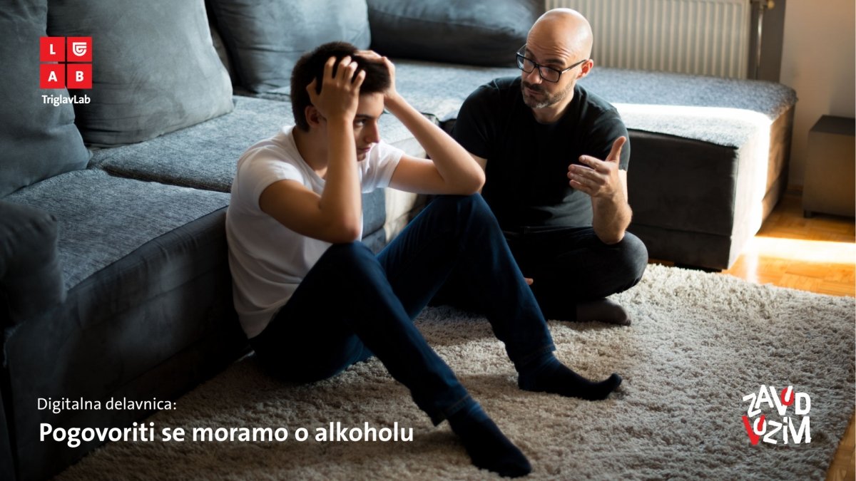 Brezplačna digitalna delavnica za starše: Pogovoriti se moramo o alkoholu