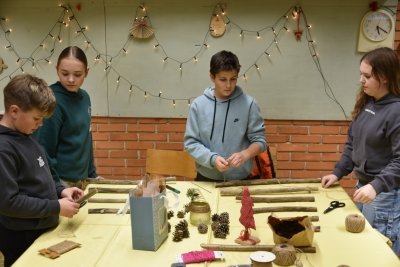 Čarobno na božično-novoletnih delavnicah slika 8