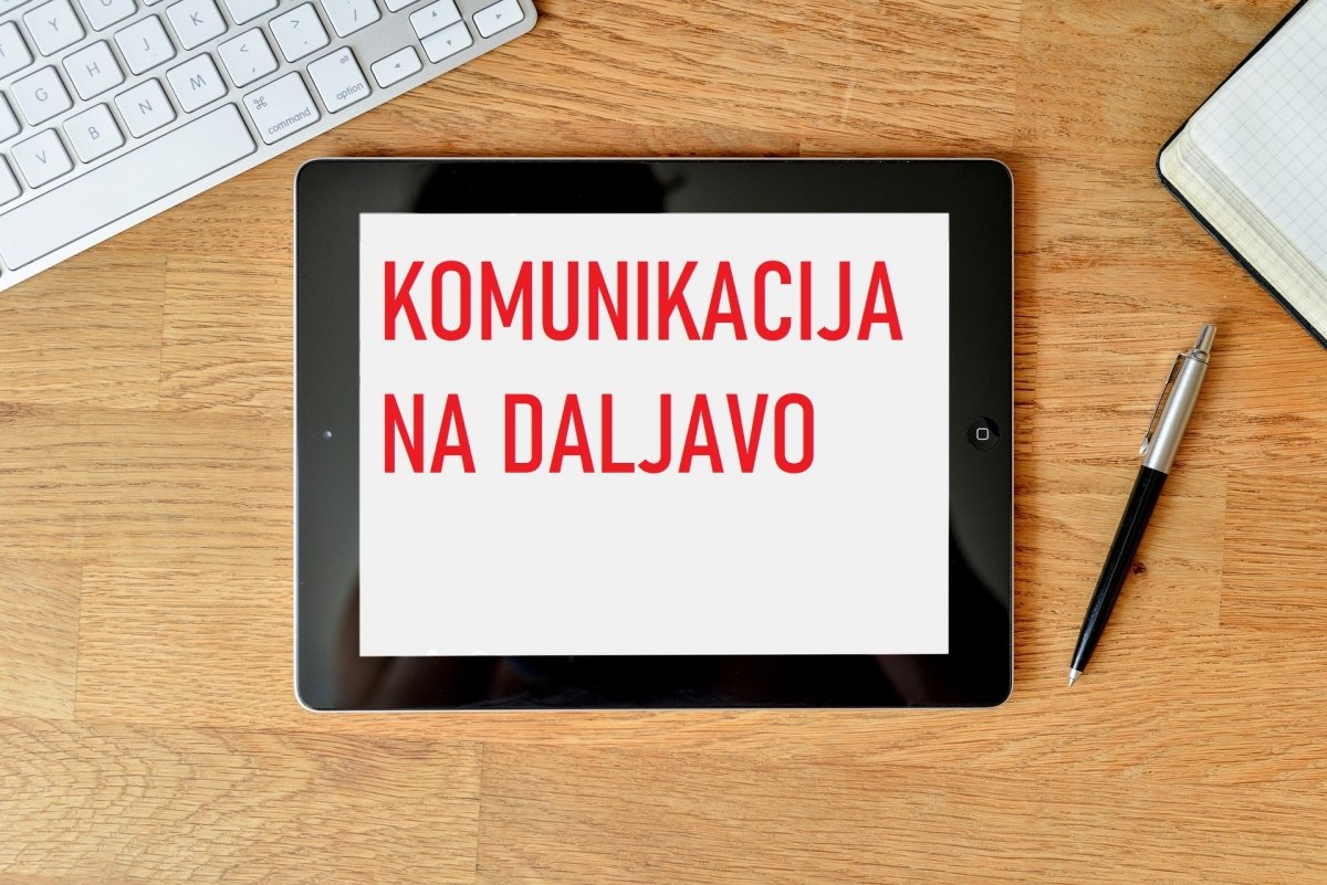 Zagotavljanje komunikacije na daljavo med starši, učenci in učitelji