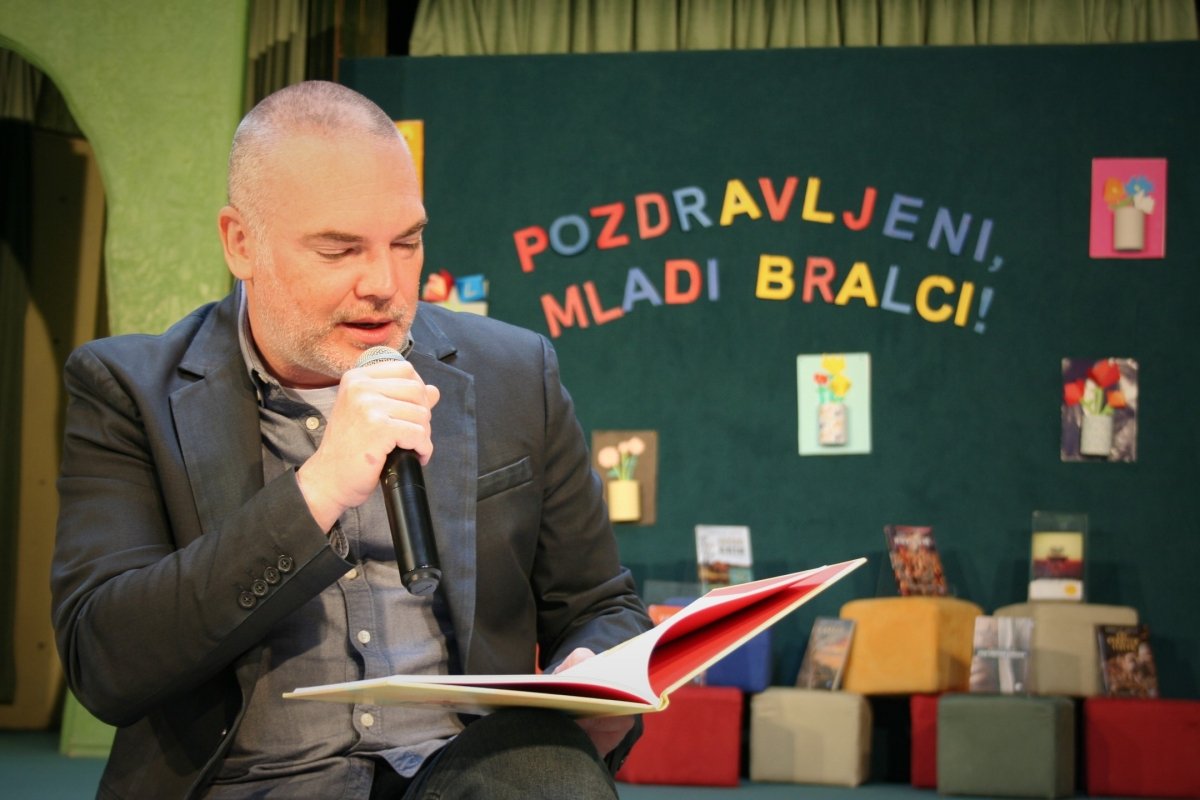 Obiskal nas je pisatelj Sebastijan Pregelj