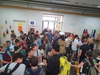 Učenci 1. b in 5. a v Zagrebu  slika 13