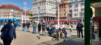 Prvošolci v Zagrebu  slika 1