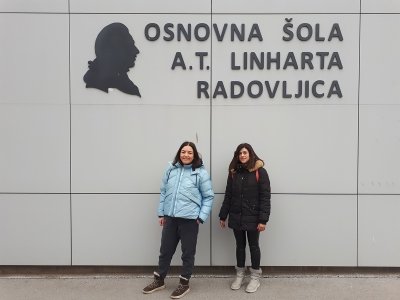 Učiteljici iz Španije na obisku na naši šoli  slika 1