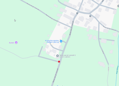 Popolna zapora ceste skozi Novo vas  slika 2