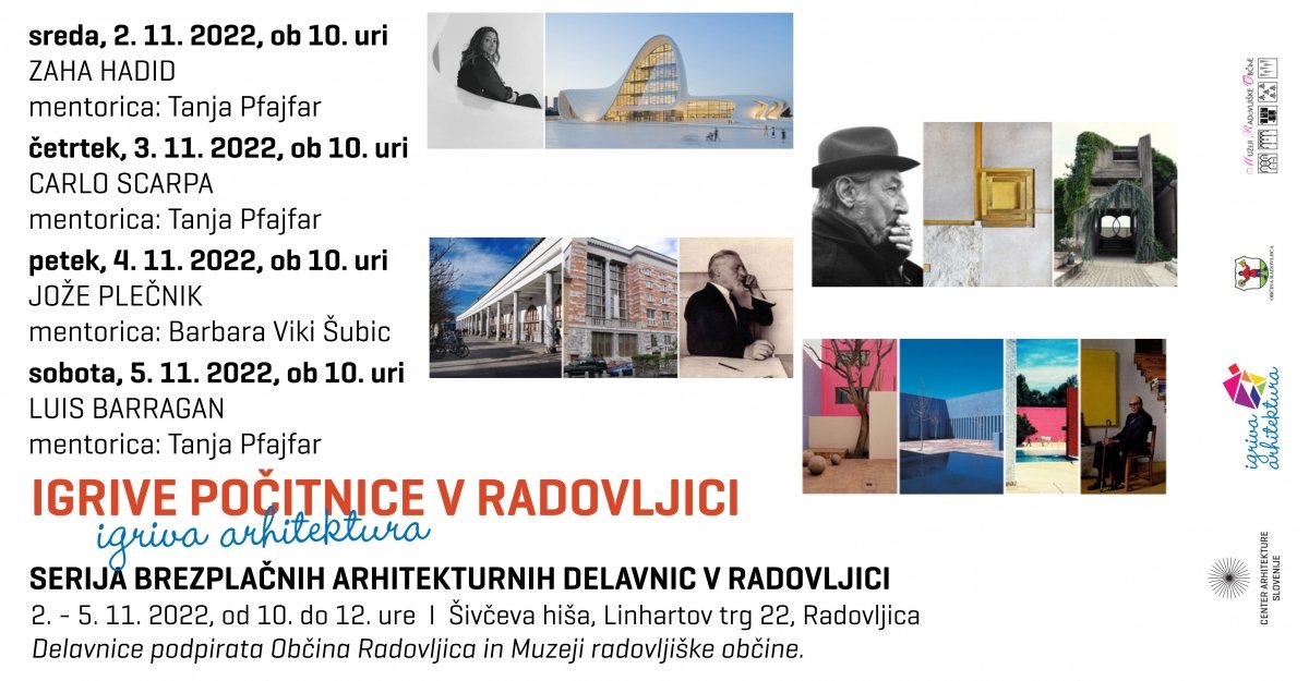 Igriva arhitektura: počitniške ustvarjalne delavnice v Radovljici