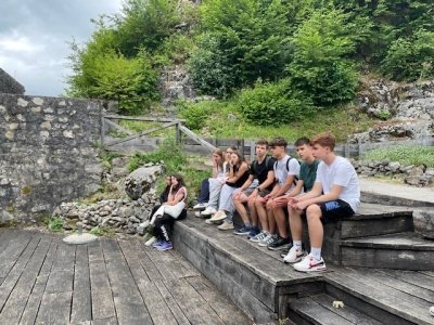 Učenci IP retorika na nagradnem izletu  slika 1
