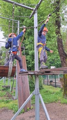 Šola v naravi: Fara (adrenalinski park)  slika 11