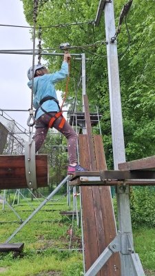 Šola v naravi: Fara (adrenalinski park)  slika 5