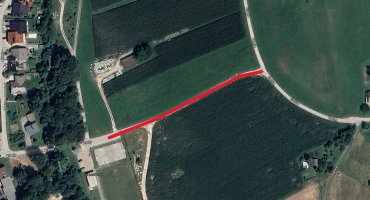 Popolna zapora ceste med naseljema Vrbnje in Gorica - podaljšanje